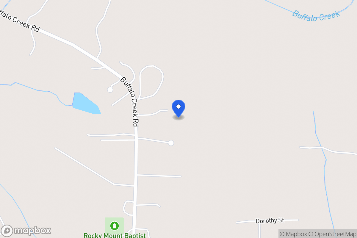 Map of 442 Buffalo Creek Rd