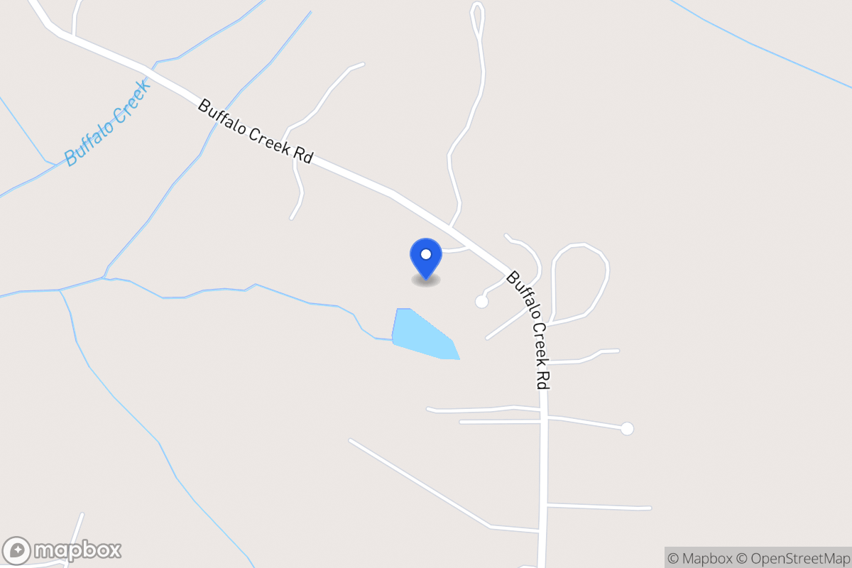 Map of 373 Buffalo Creek Rd