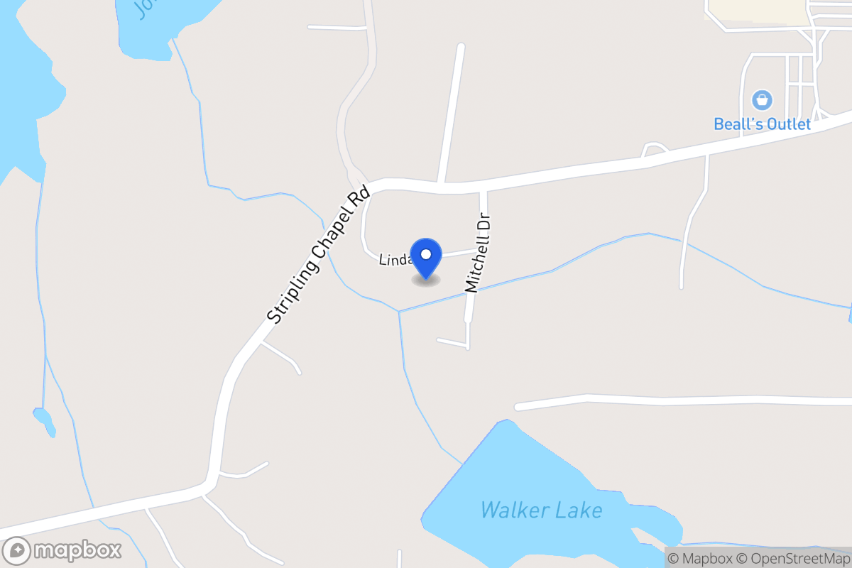Map of Mitchell Dr