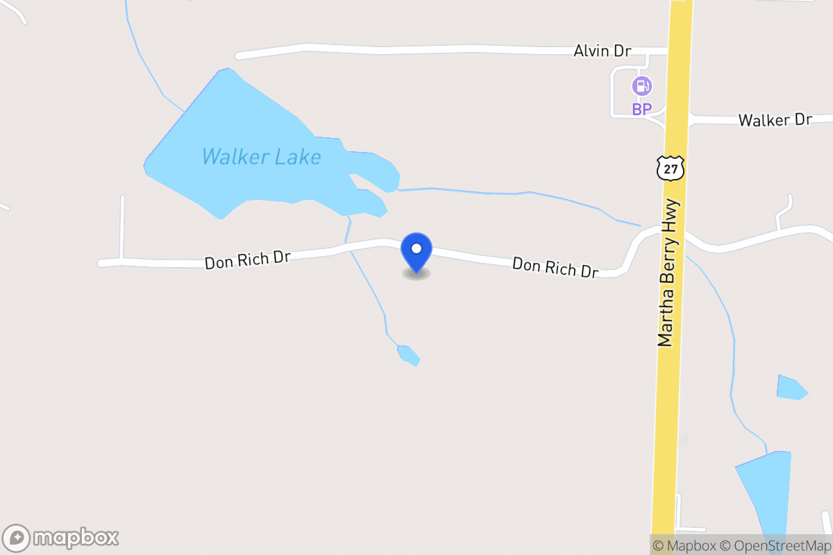 Map of 140 Don Rich Dr