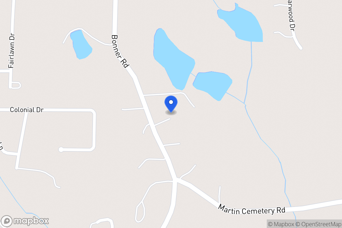 Map of 428 Bonner Rd