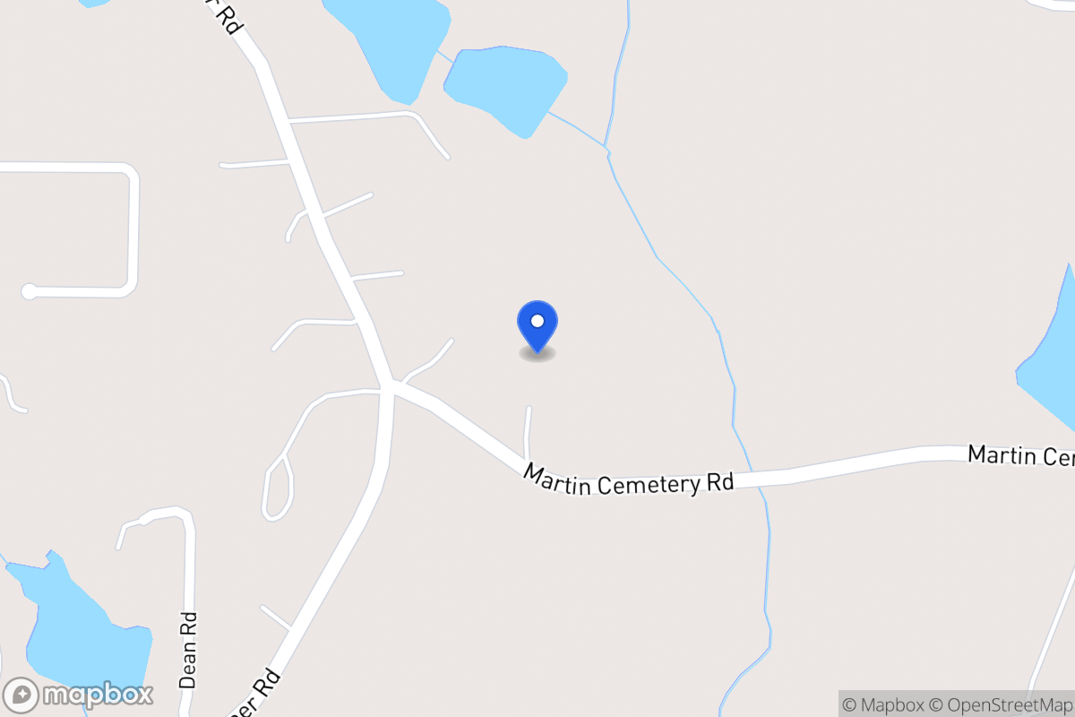Map of 541 Martin Cemetary Rd