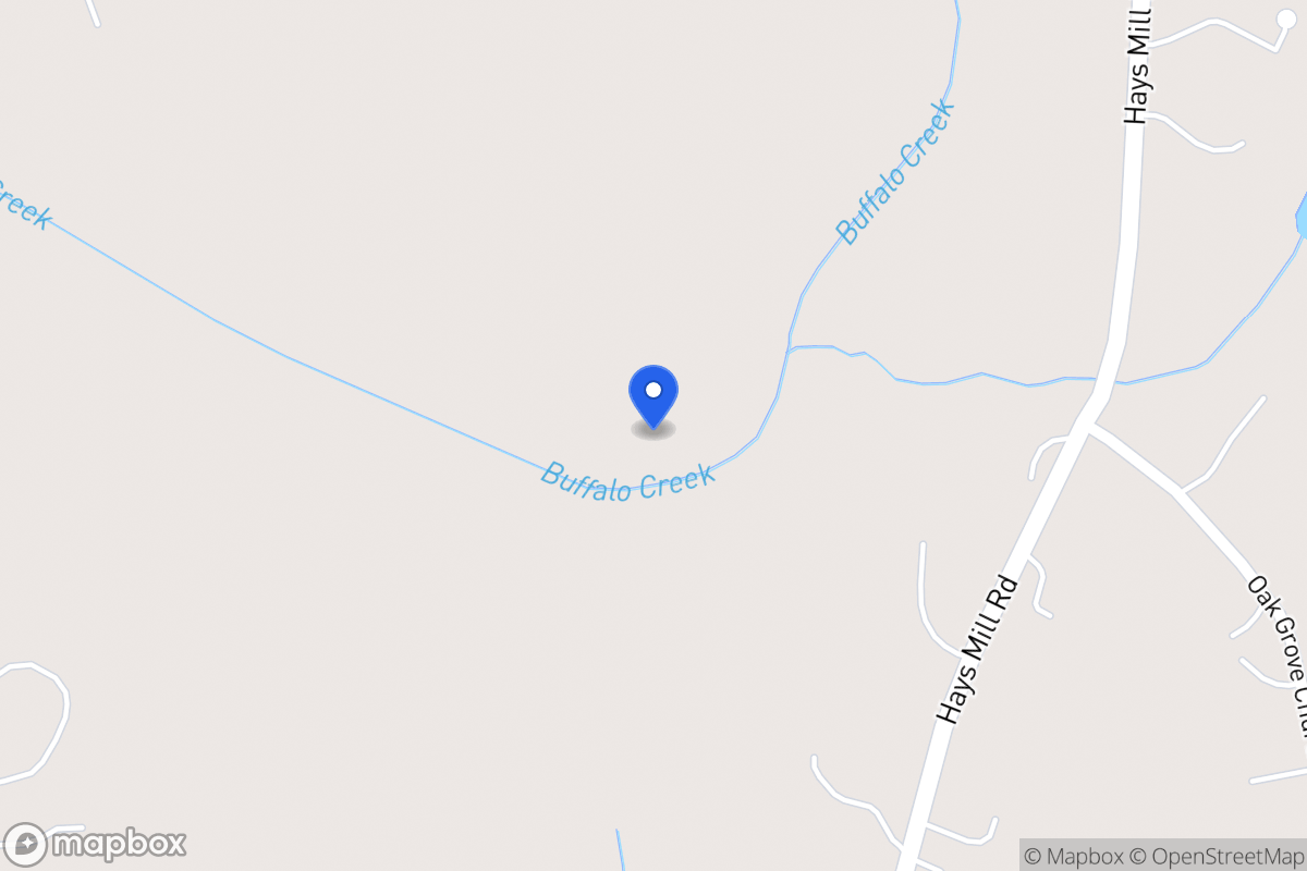 Map of 1555 Hays Mill Rd