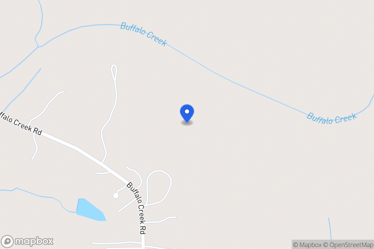 Map of 410 Buffalo Creek Rd