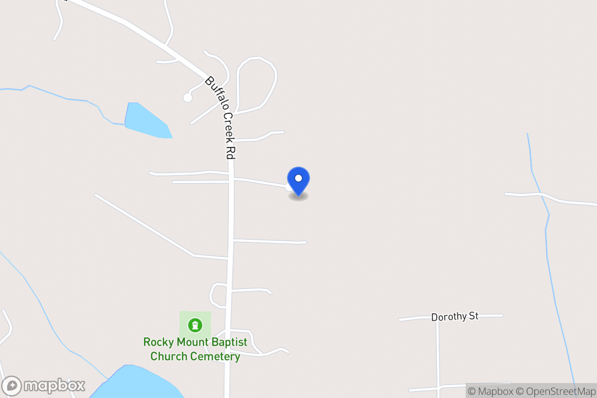 Map of 474 Buffalo Creek Rd