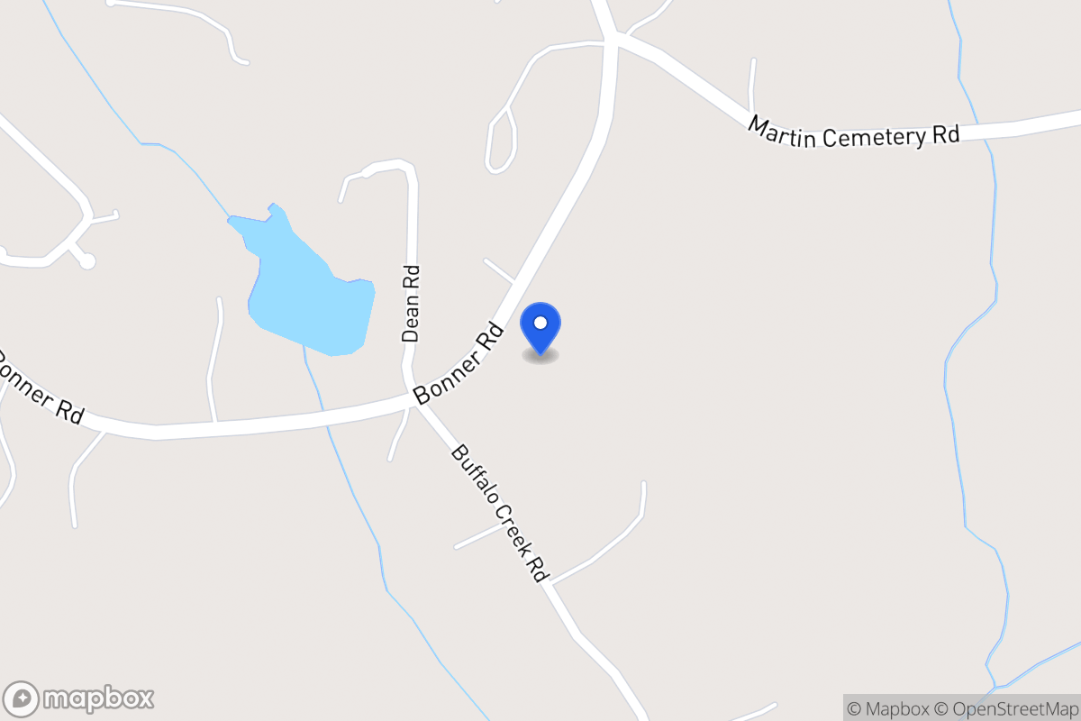 Map of 638 Bonner Rd