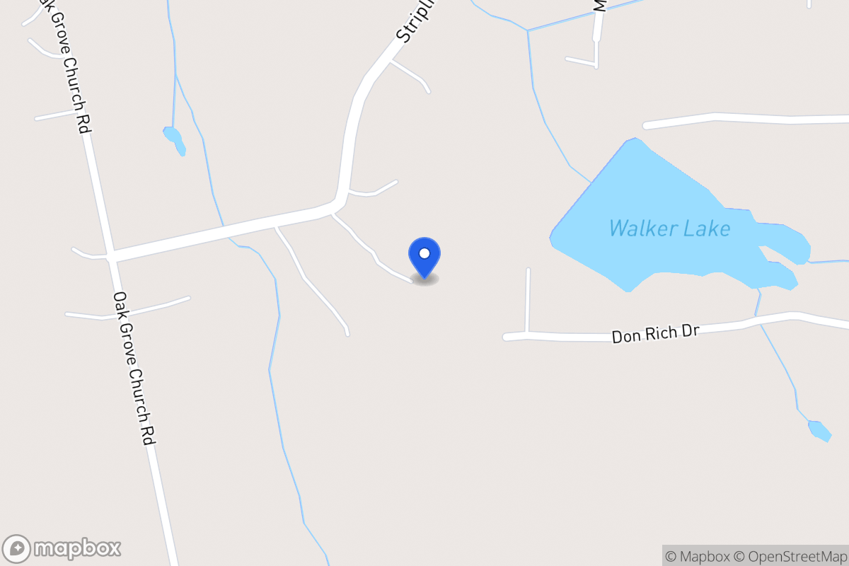 Map of 135 Stripling Chapel Rd