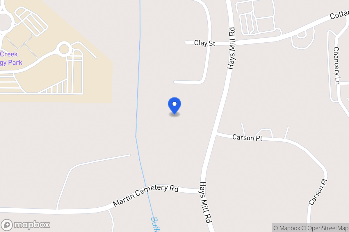 Map of 1115 Hays Mill Rd
