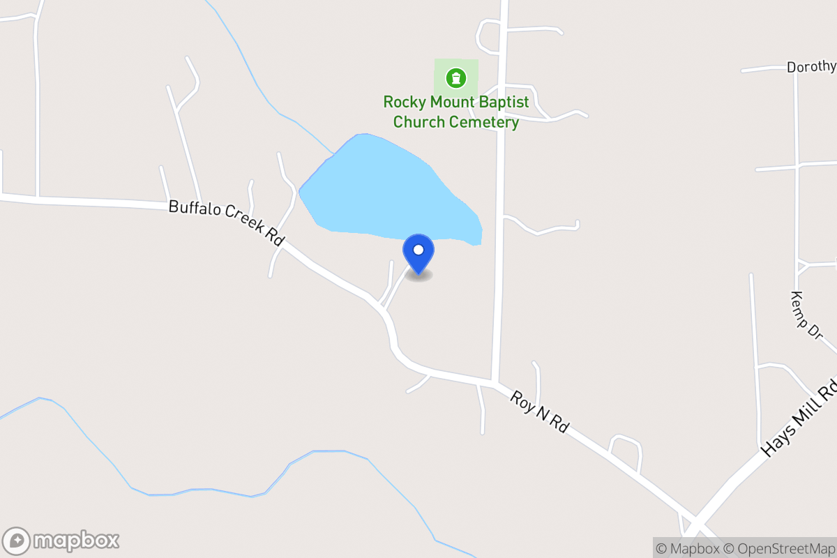 Map of 427 Roy North Rd