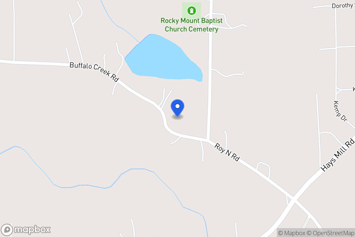 Map of 413 Roy North Rd