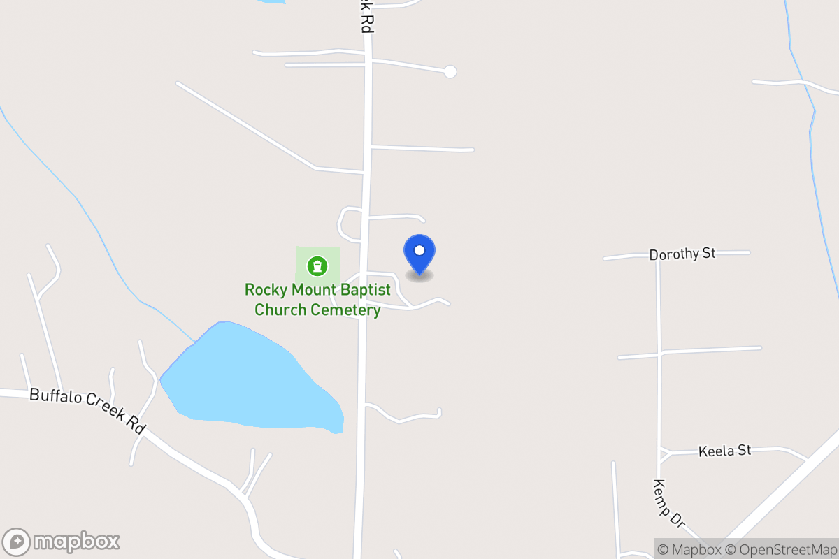 Map of 580 Buffalo Creek Rd