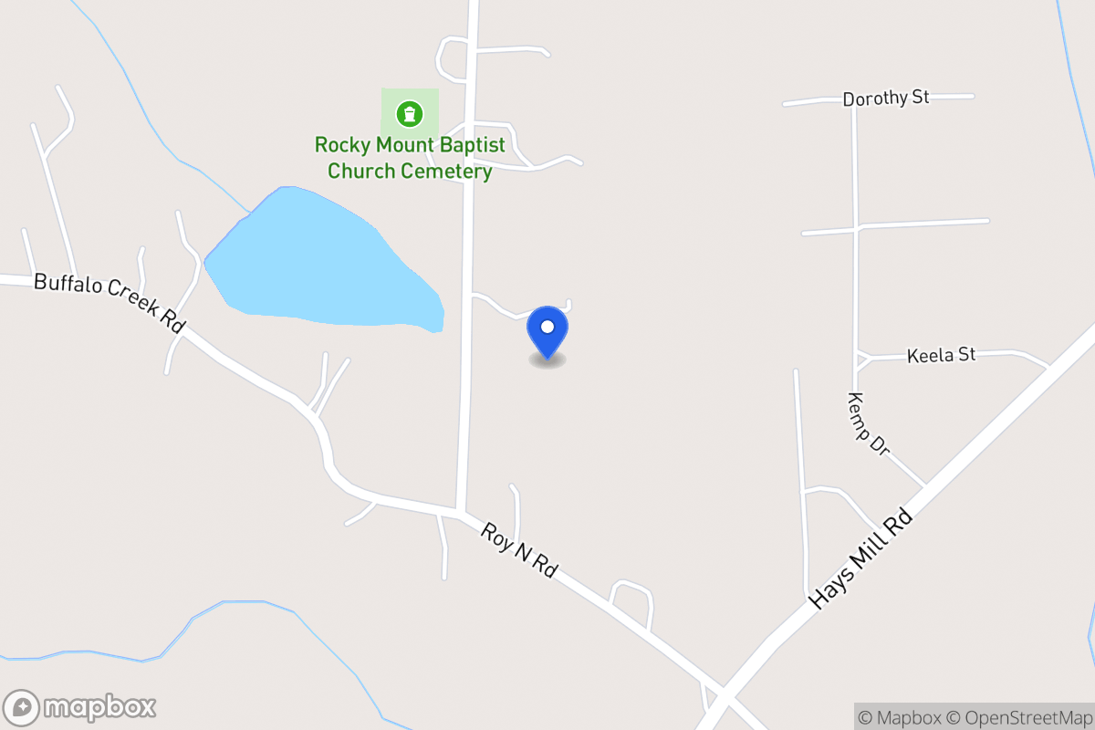 Map of 652 Buffalo Creek Rd