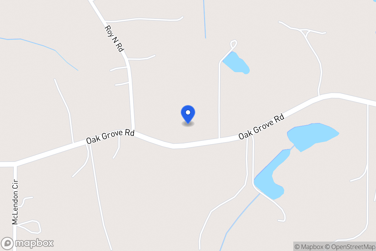 Map of 613 Oak Grove Rd