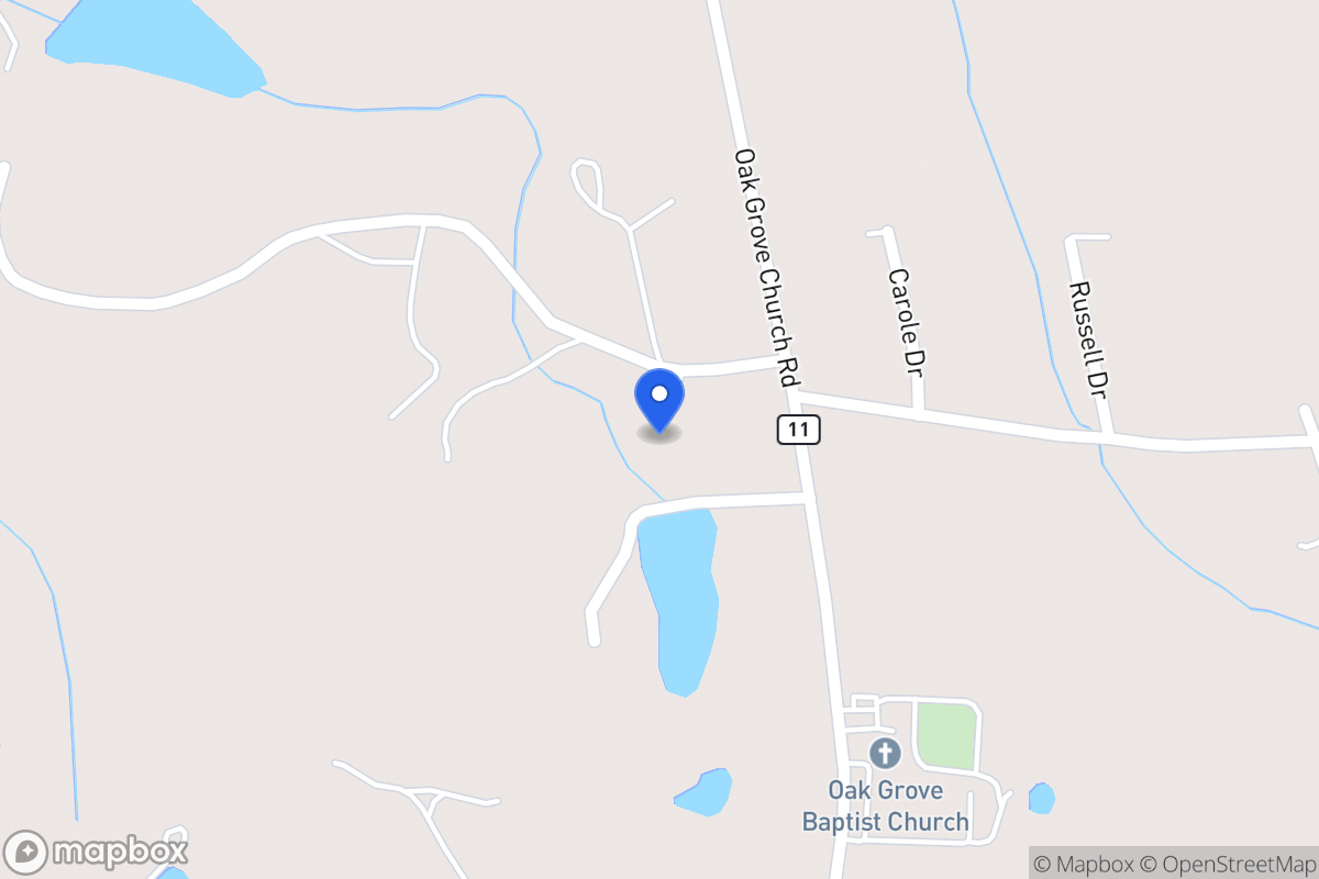 Map of 44 Sweetbriar Ln