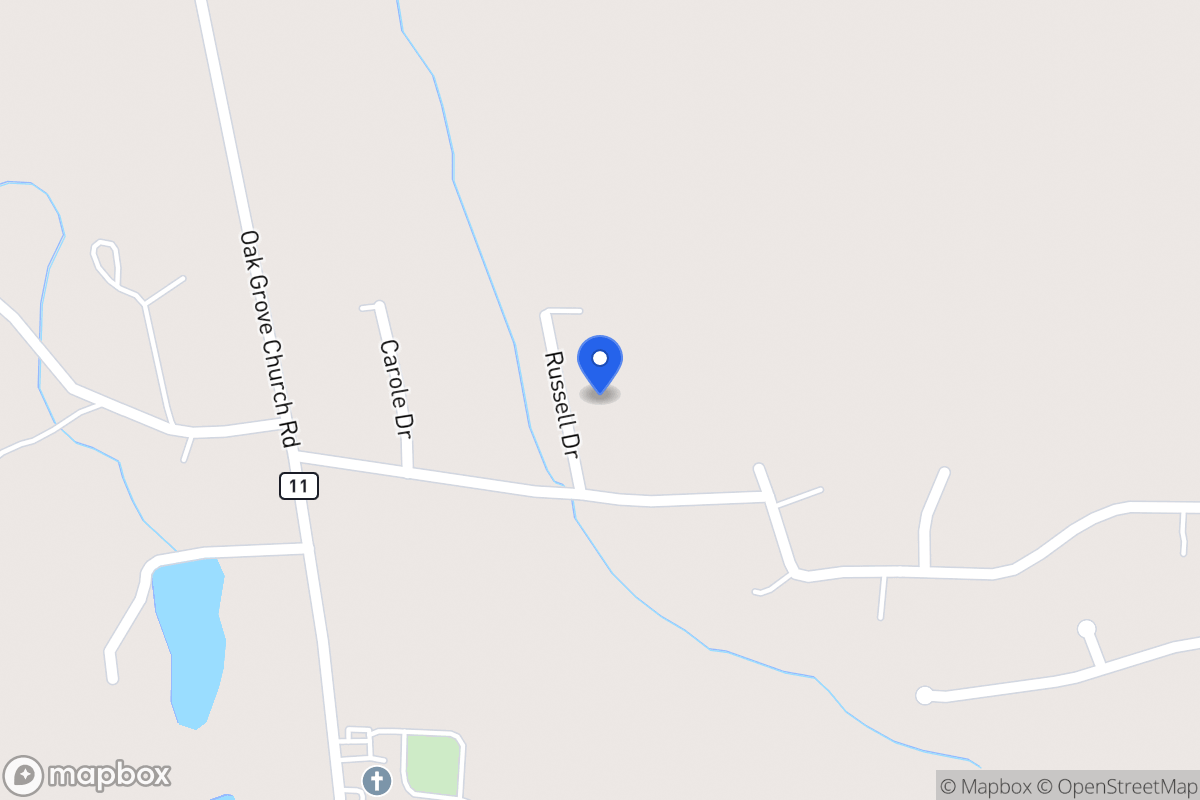 Map of 35 Russell Dr