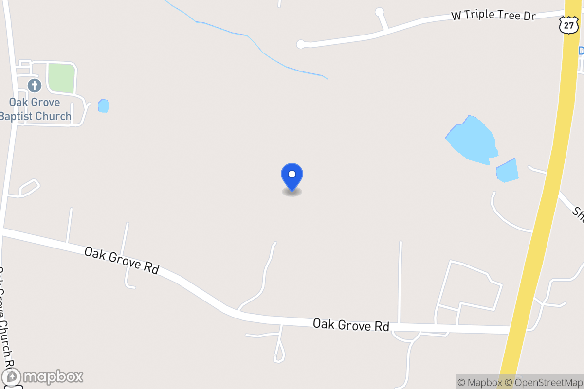 Map of 151 Oak Grove Rd