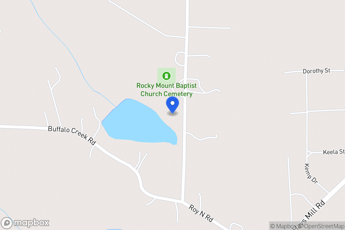Map of 623 Buffalo Creek Rd