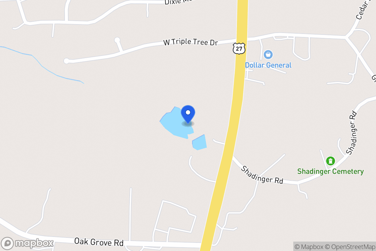 Map of 2439 S 27 Hwy