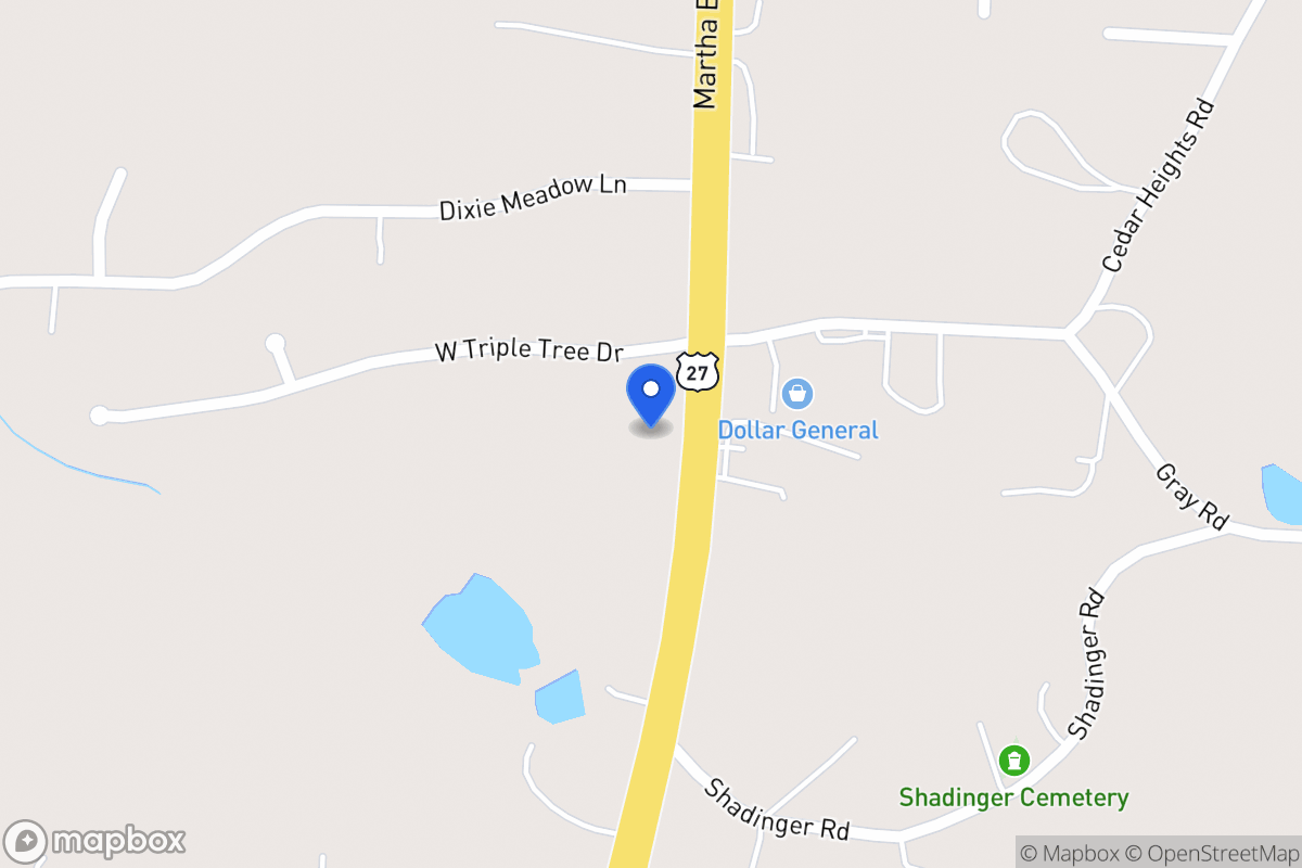 Map of 2371 S 27 Hwy
