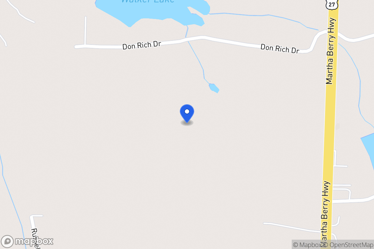 Map of 2133 S 27 Hwy