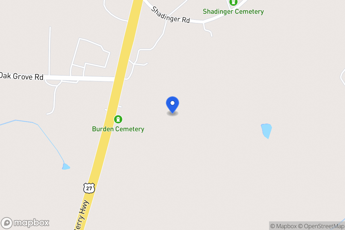 Map of 2504 S 27 Hwy