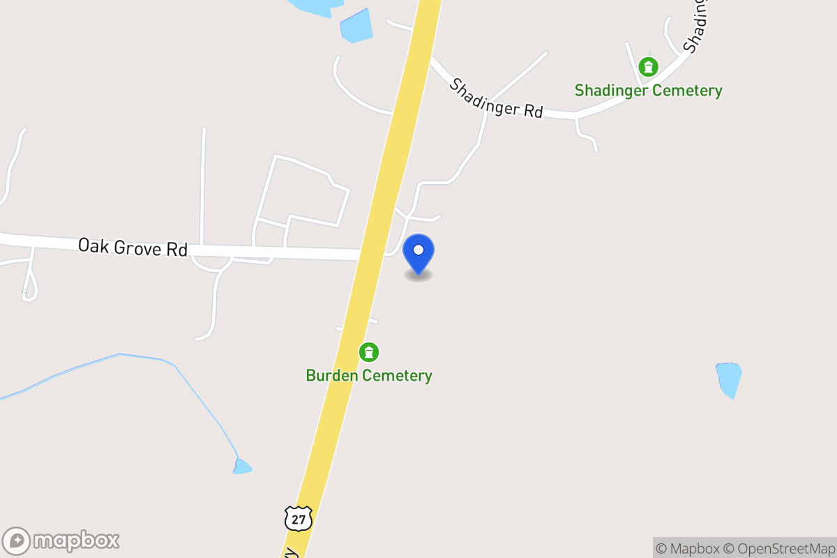 Map of 2548 S 27 Hwy
