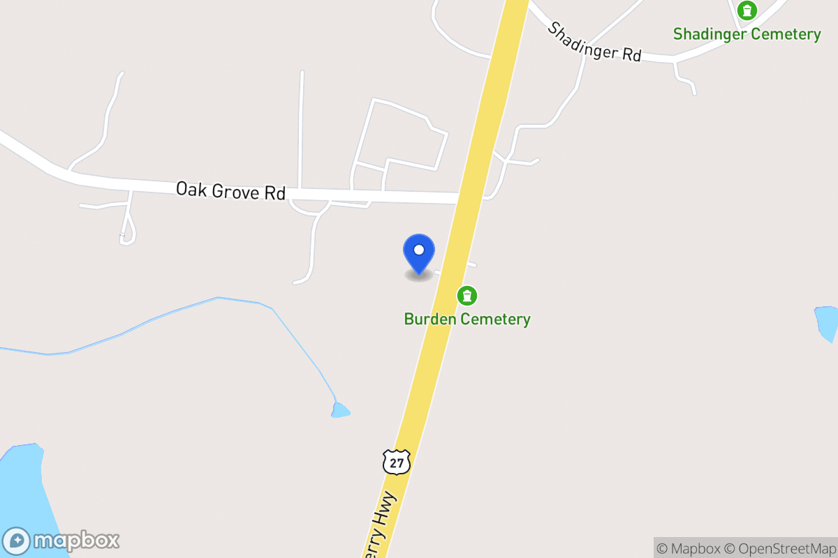 Map of 2607 S 27 Hwy
