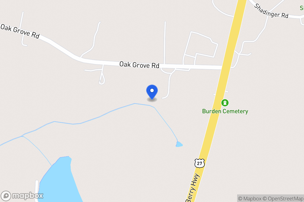 Map of 68 Oak Grove Rd