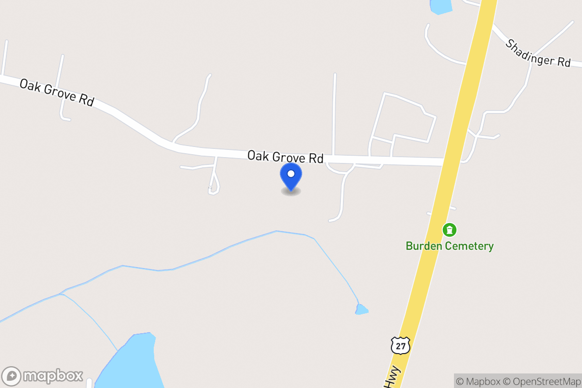 Map of 102 Oak Grove Rd