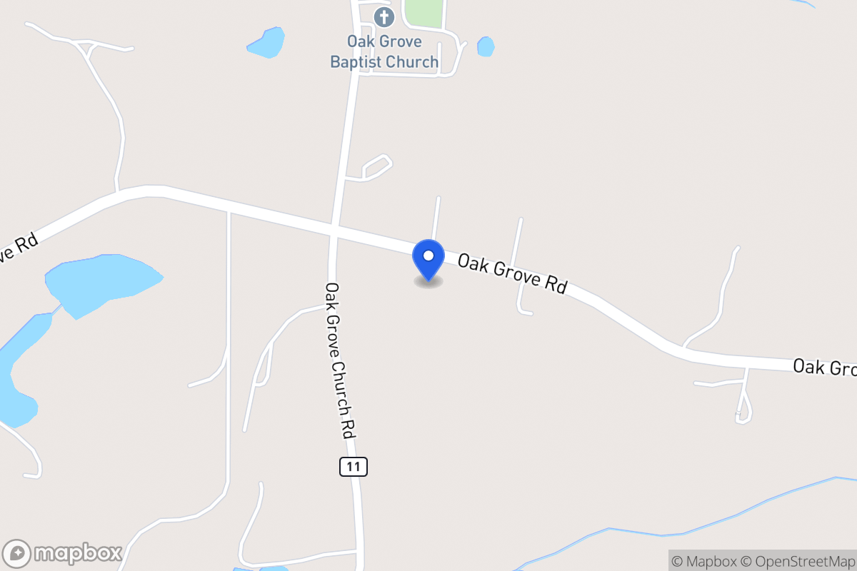 Map of 312 Oak Grove Rd