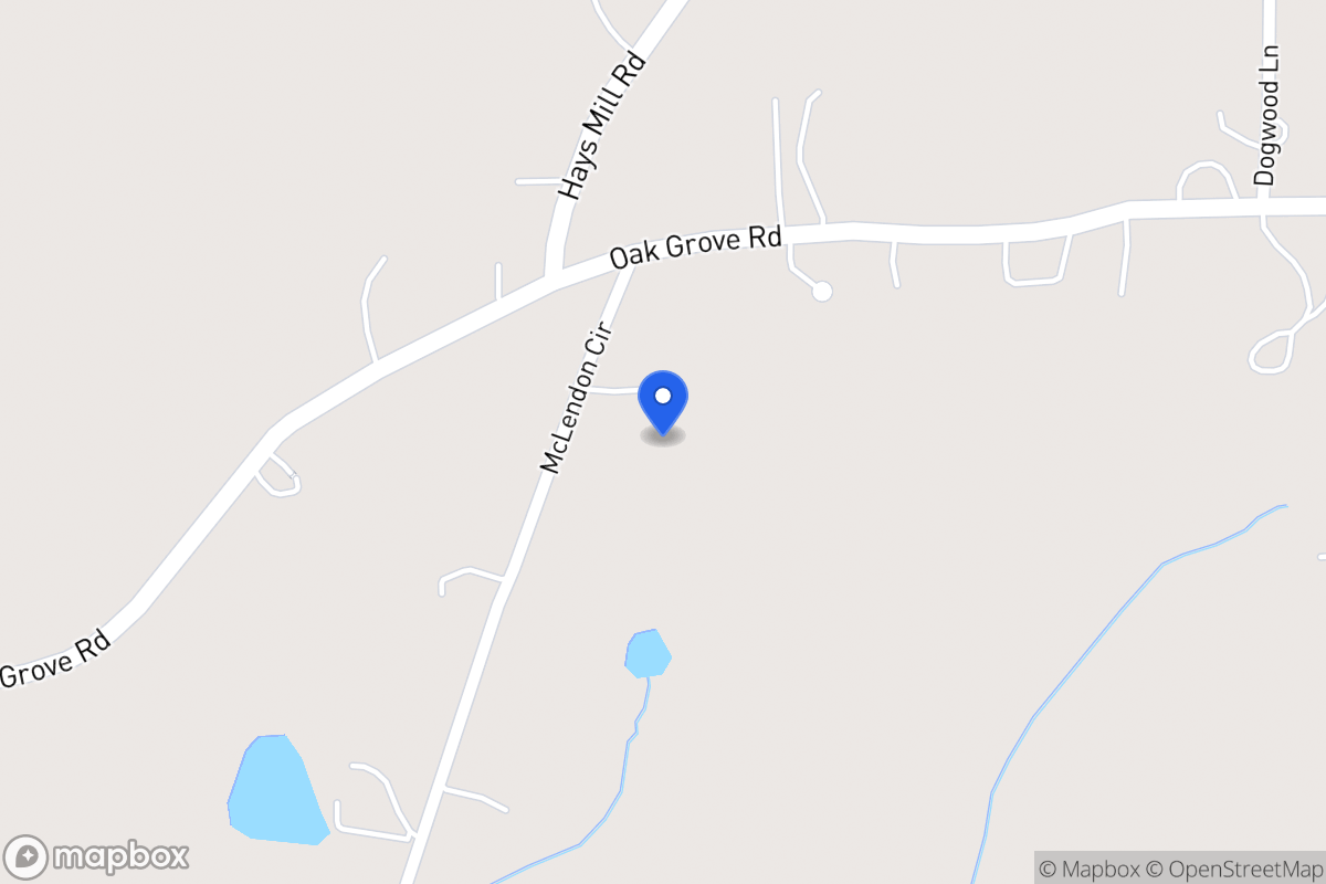 Map of 1045 Mclendon Cir