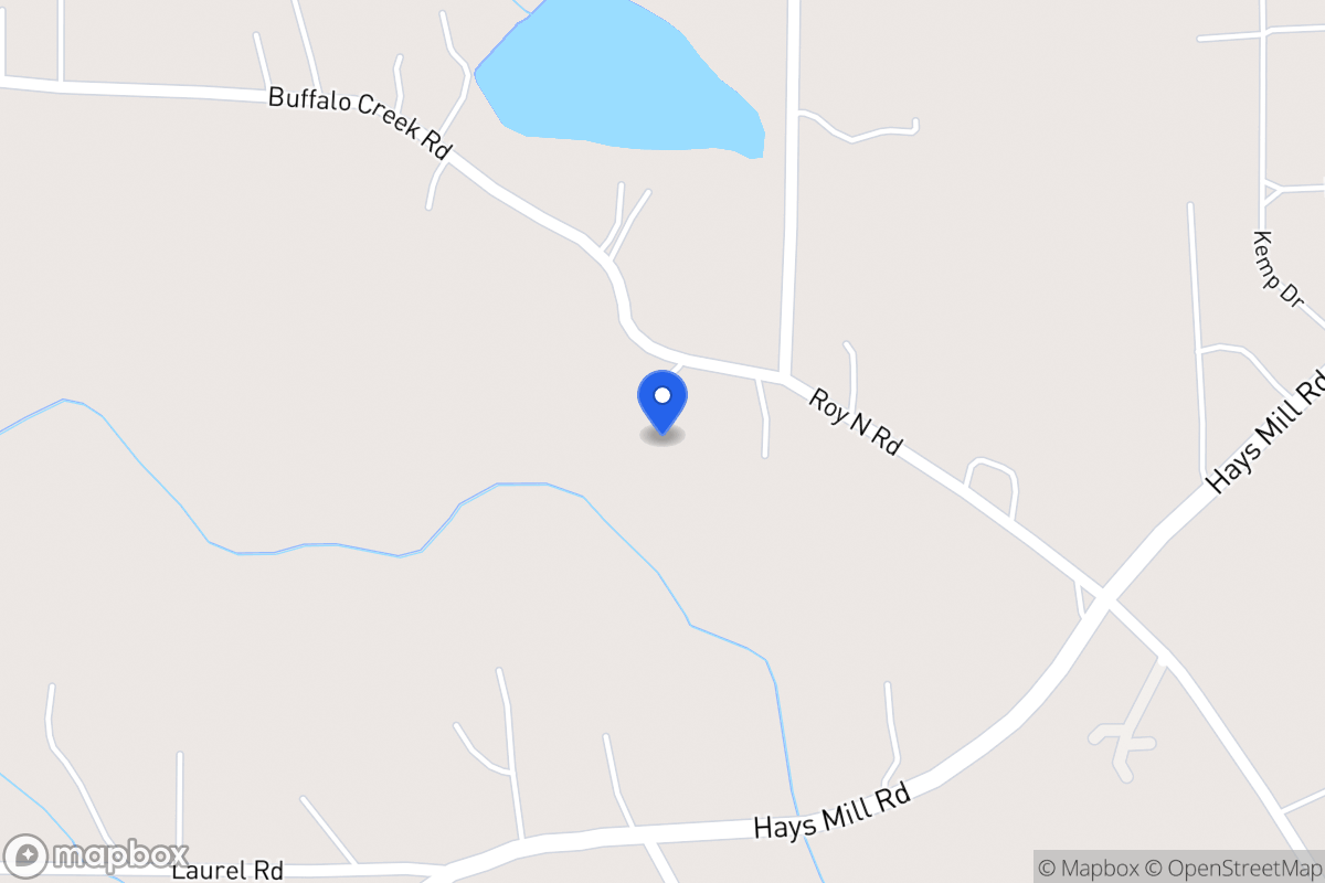 Map of 382 Roy North Rd