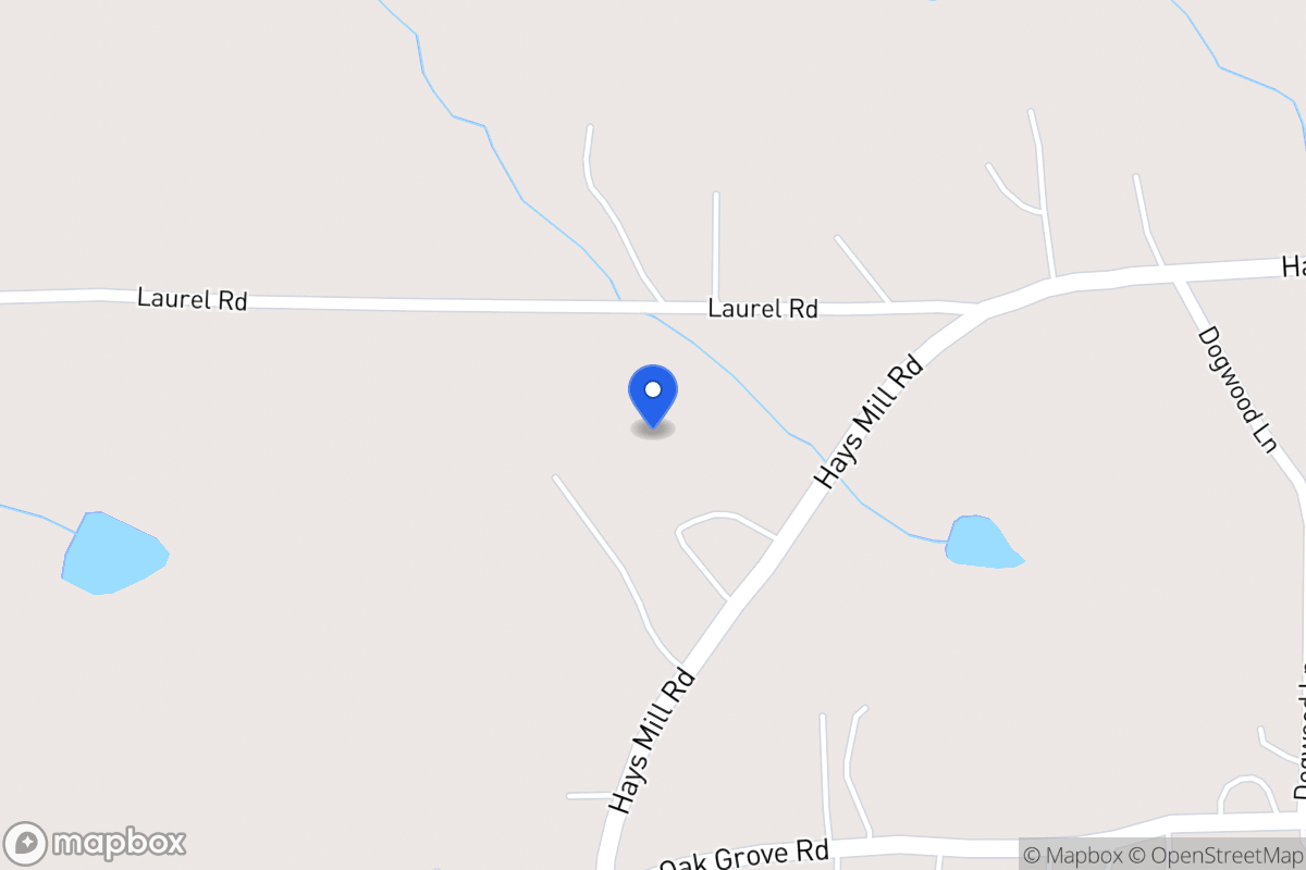Map of 2339 Hays Mill Rd
