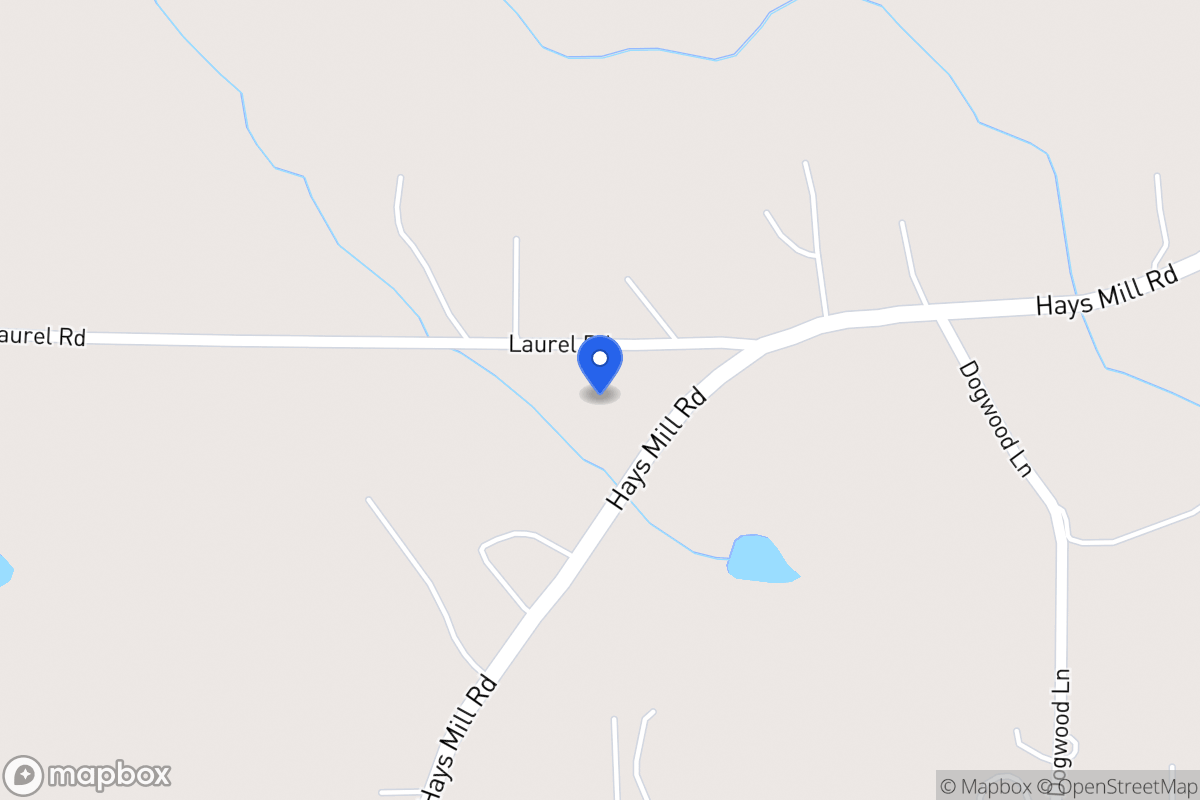 Map of 2265 Hays Mill Rd