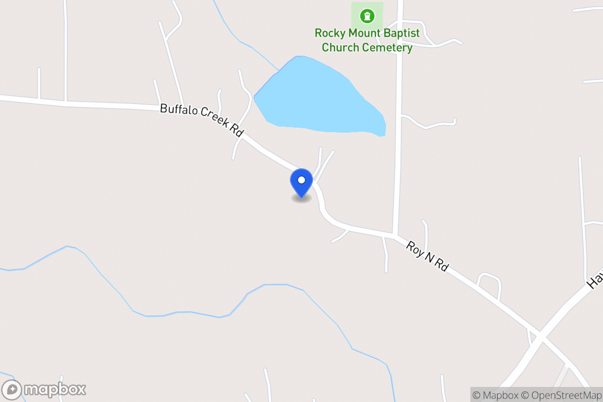 Map of 418 Roy North Rd