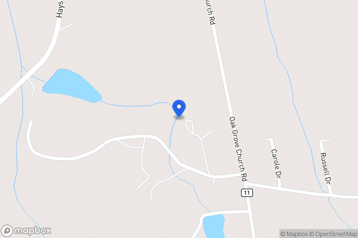 Map of 61 Sweetbriar Ln