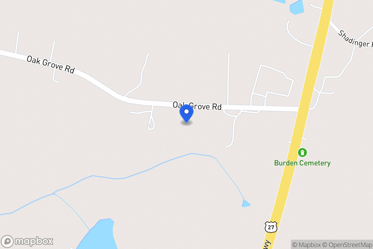 Map of 162 Oak Grove Rd