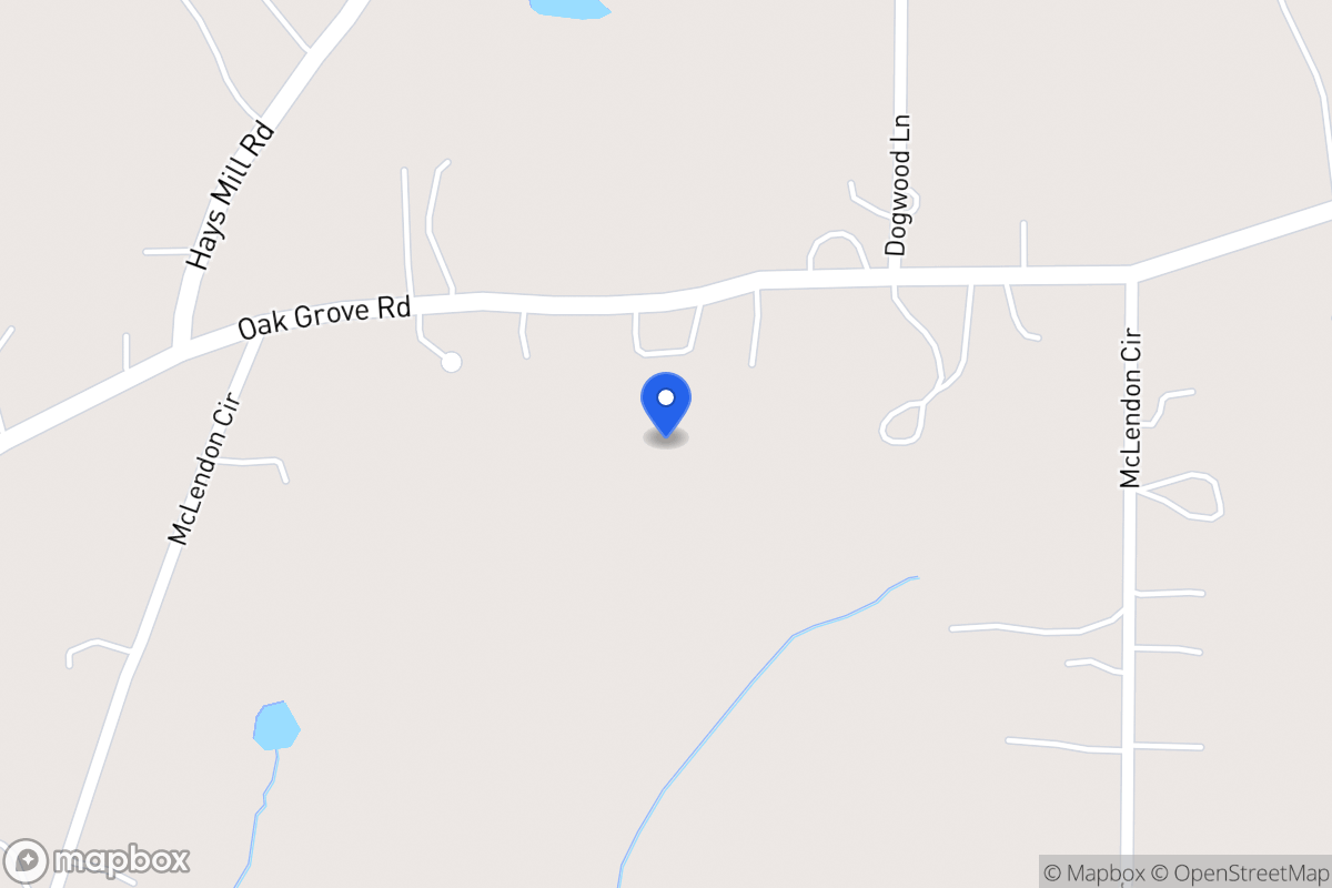Map of 920 Oak Grove Rd