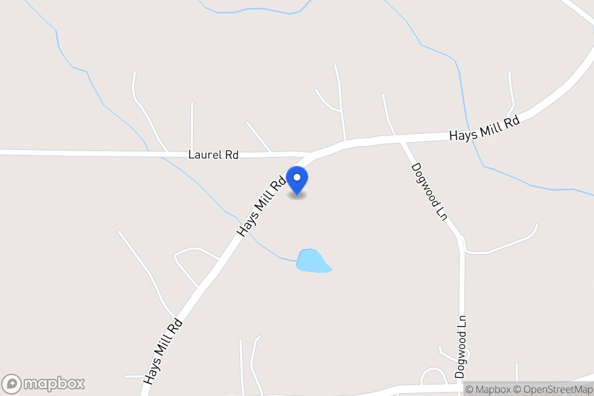 Map of 2214 Hays Mill Rd