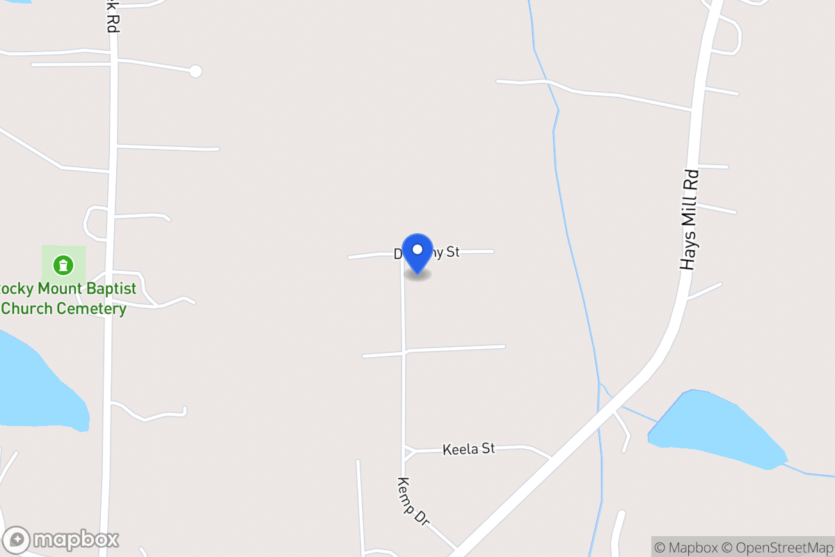 Map of 123 Kemp Dr