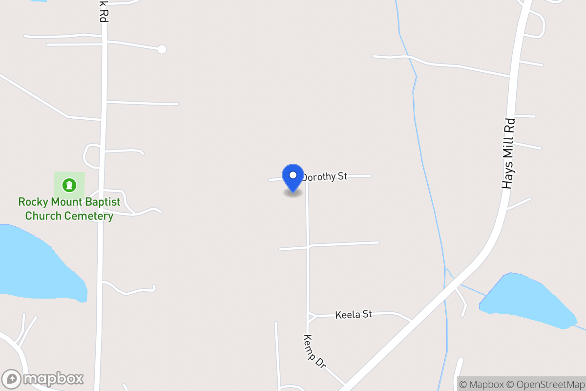 Map of 110 Kemp Dr