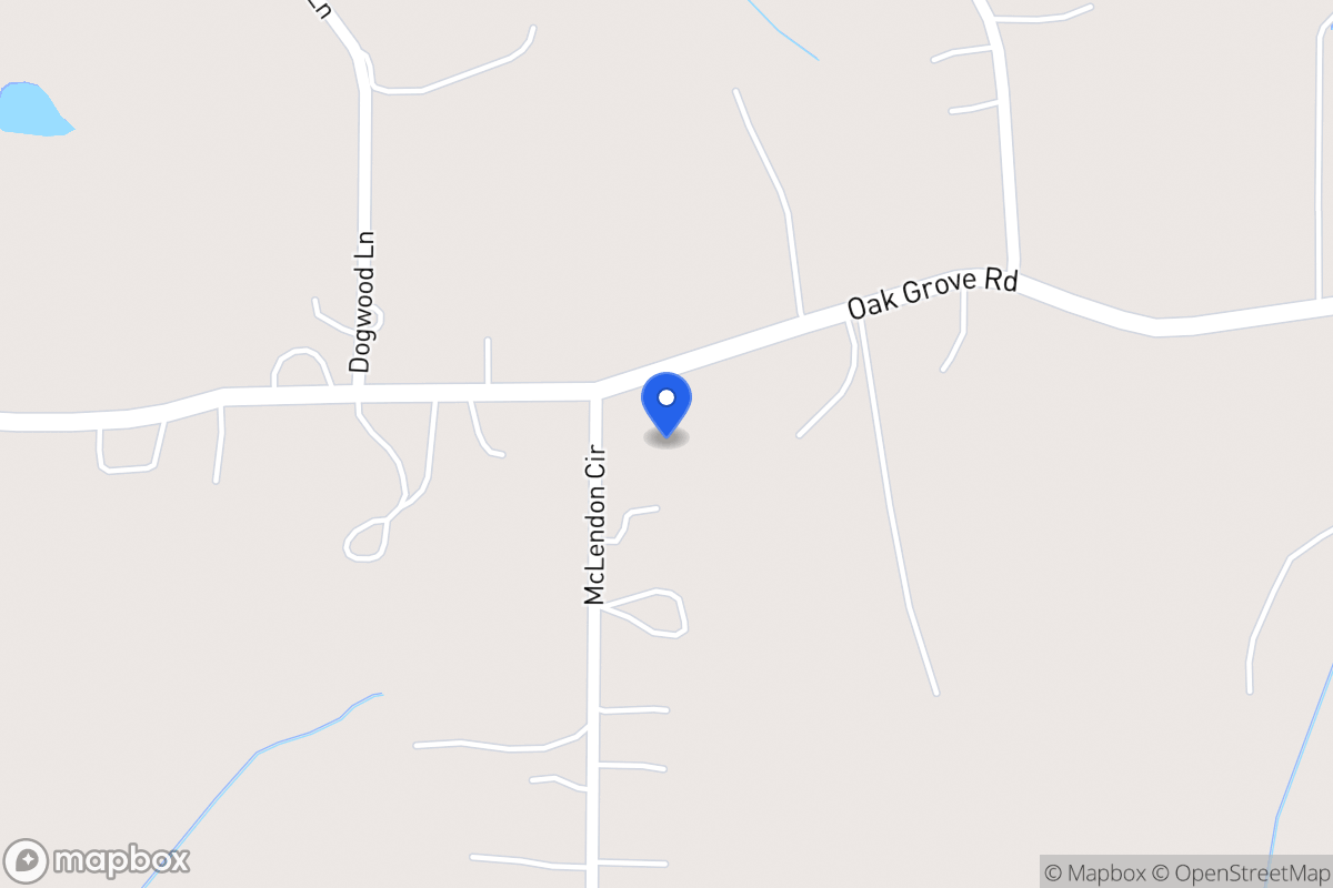 Map of 784 Oak Grove Rd