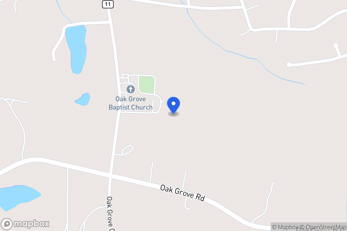 Map of 2755 Oak Grove Church Rd