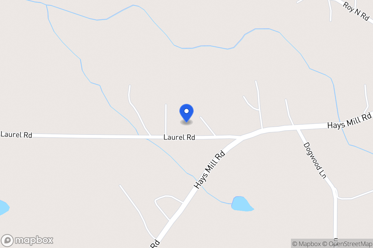Map of 1070 Laurel Rd