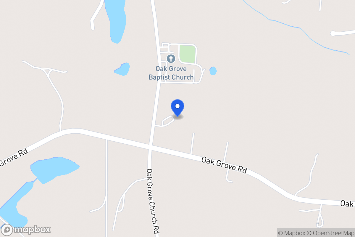 Map of 335 Oak Grove Rd