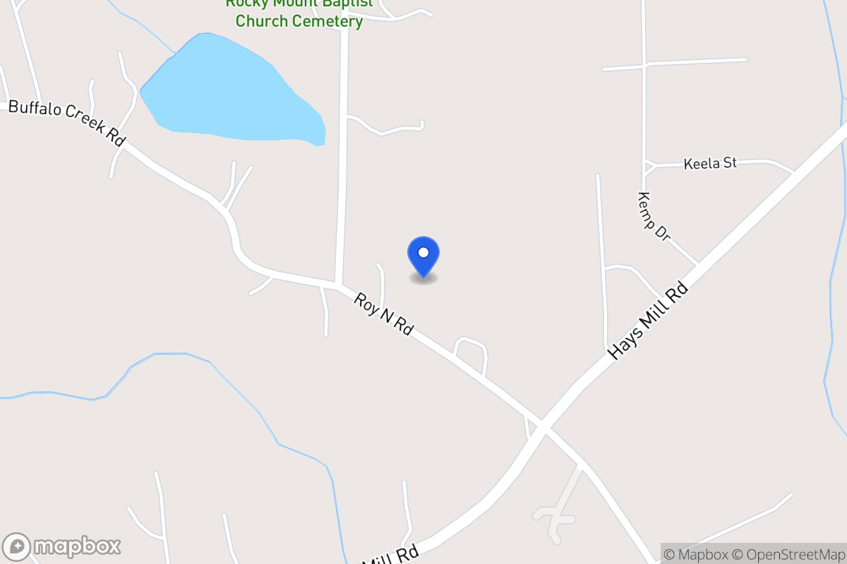 Map of 315 Roy North Rd