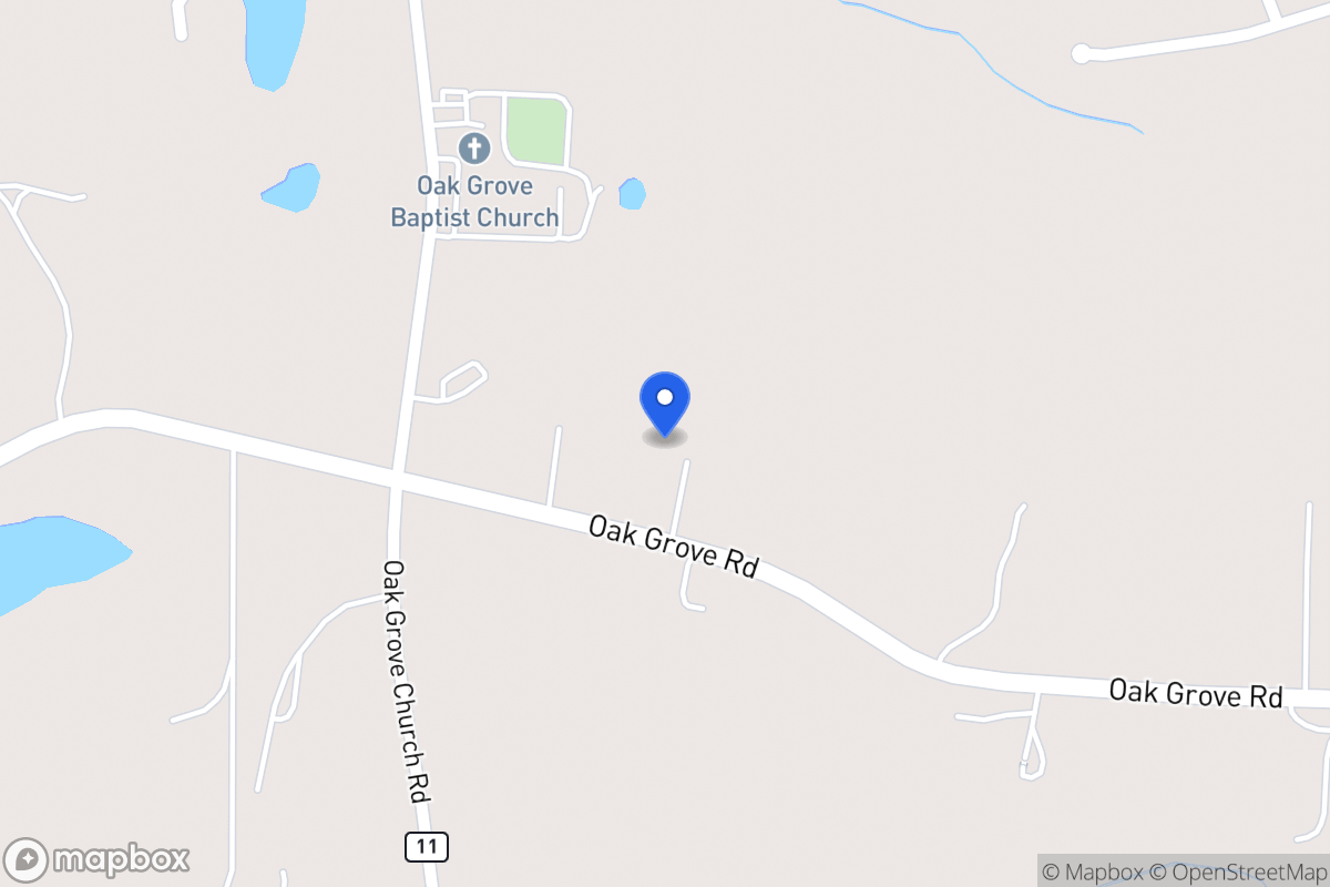 Map of 285 Oak Grove Rd