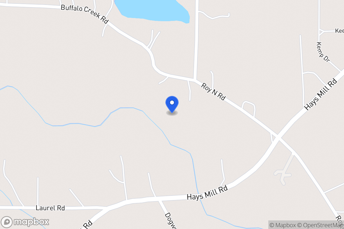 Map of 366 Roy North Rd
