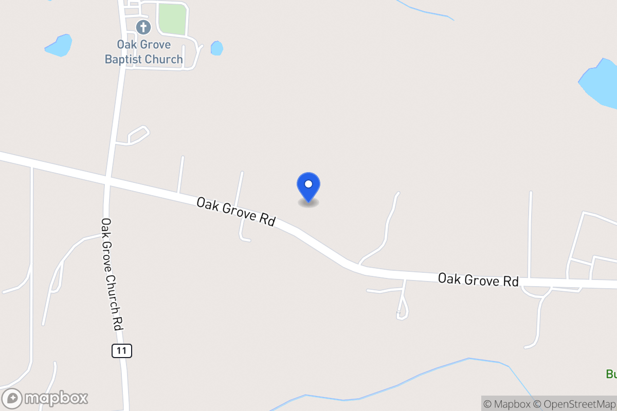 Map of 235 Oak Grove Rd