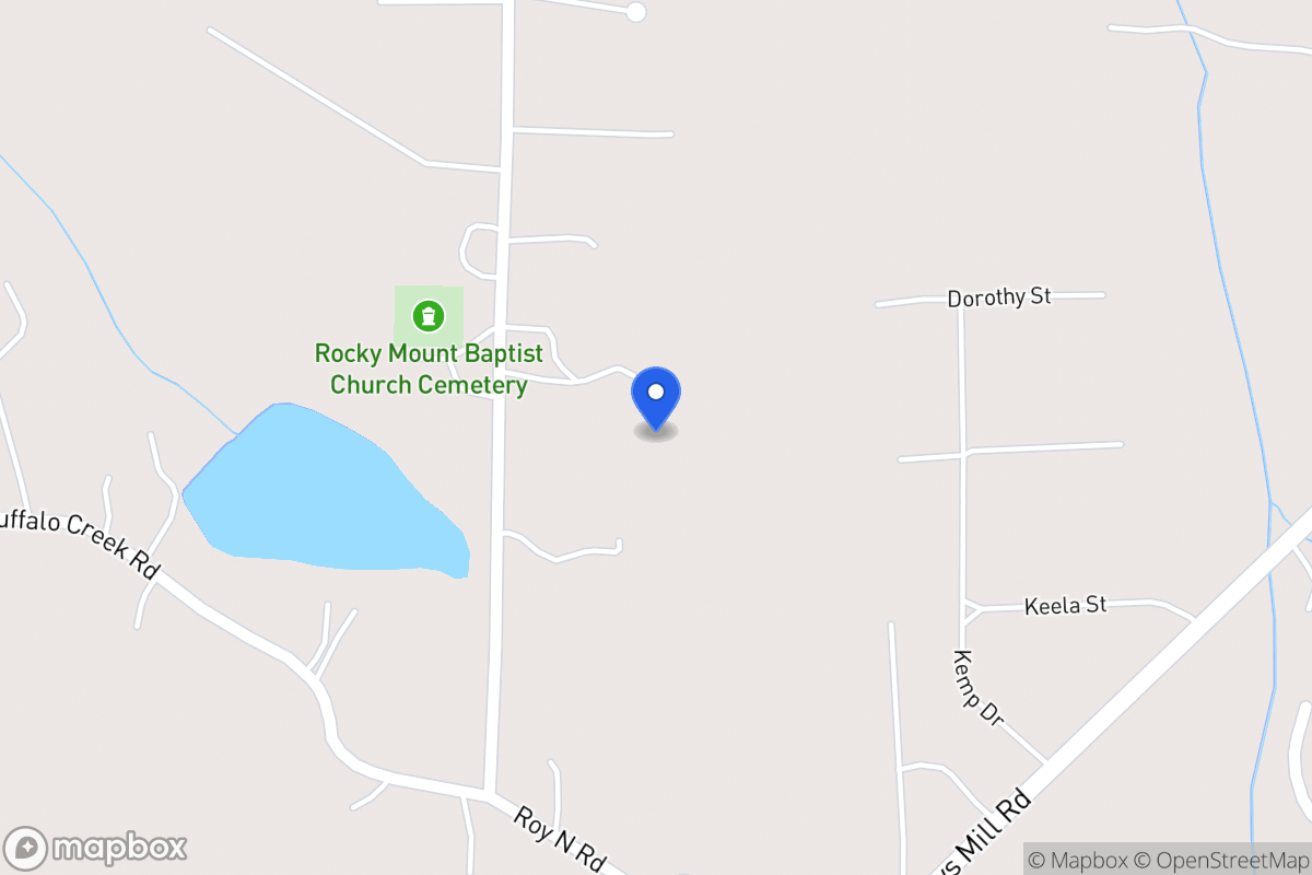 Map of 654 Buffalo Creek Rd